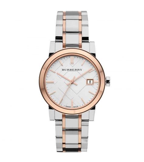 BURBERRY BU9105 The City Silver Wristwatch for Women